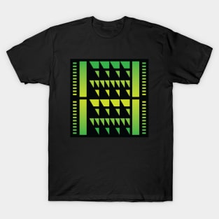 “Dimensional Forest (1)” - V.6 Green - (Geometric Art) (Dimensions) - Doc Labs T-Shirt